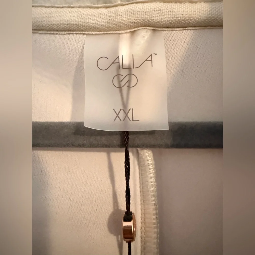 Calia Lux Structured Hoodie Cream Heather, XXL - Picture 2 of 6